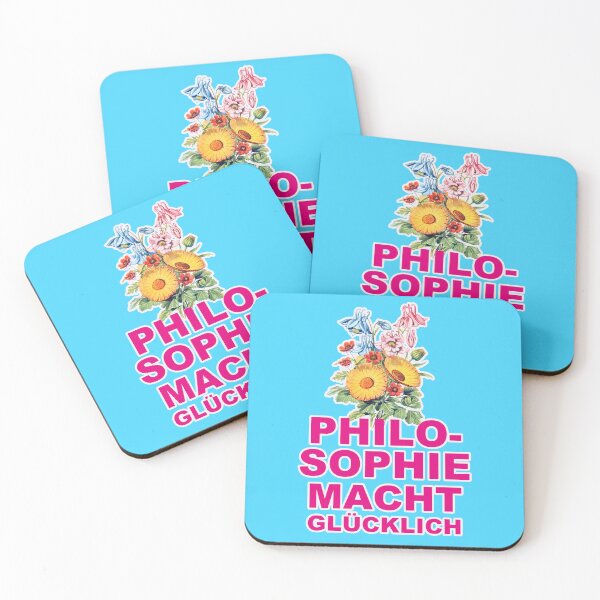 Item preview, Philosophy makes you happy, wise quote designed and sold by Mauswohn.