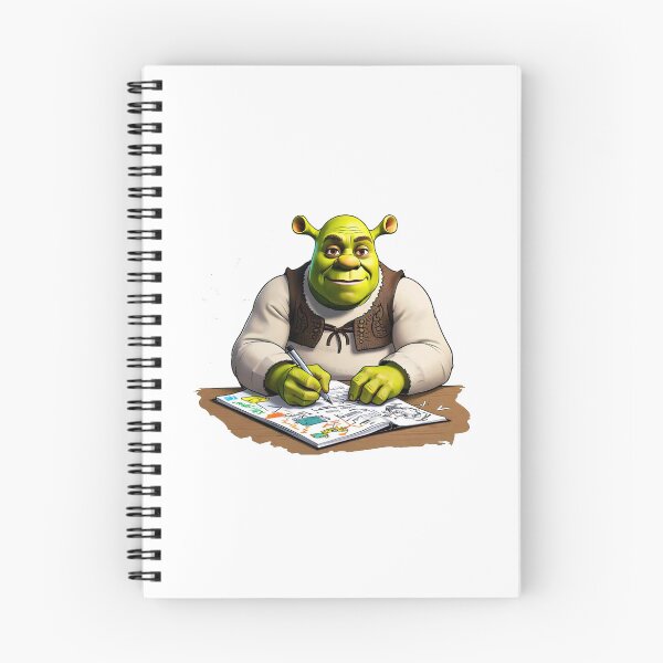 Item preview, Shrek in Journaling designed and sold by alllyxispace.