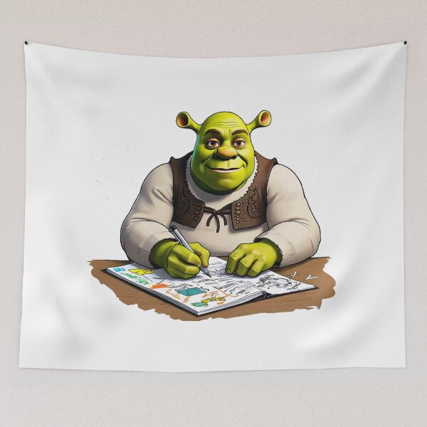 Item preview, Shrek in Journaling designed and sold by alllyxispace.