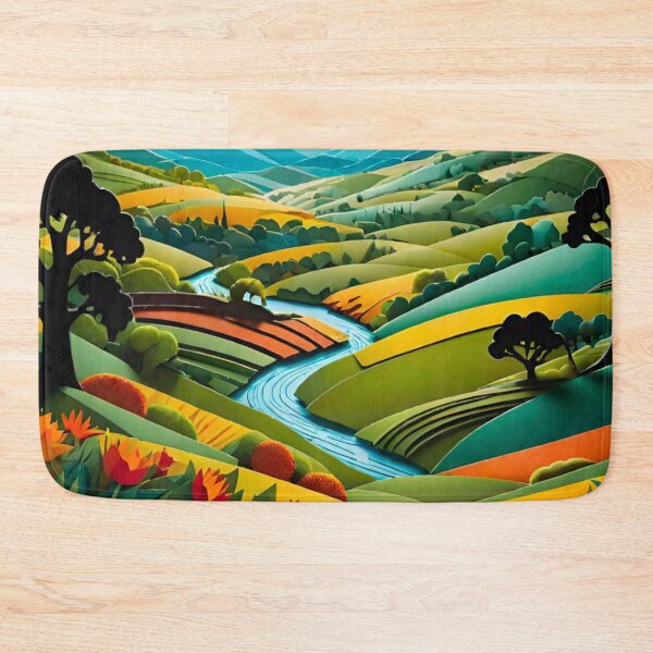 Item preview, Midday Rolling Hills in the Countryside designed and sold by GrizzlyCollective.