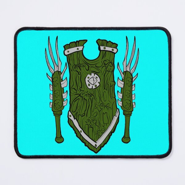Item preview, Screaming Oak Shield (Armaments, Cyan) designed and sold by MurpheusTech.