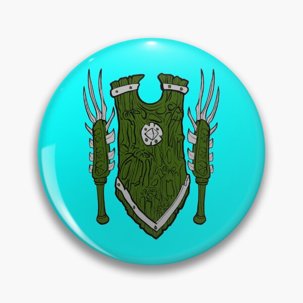 Item preview, Screaming Oak Shield (Armaments, Cyan) designed and sold by MurpheusTech.