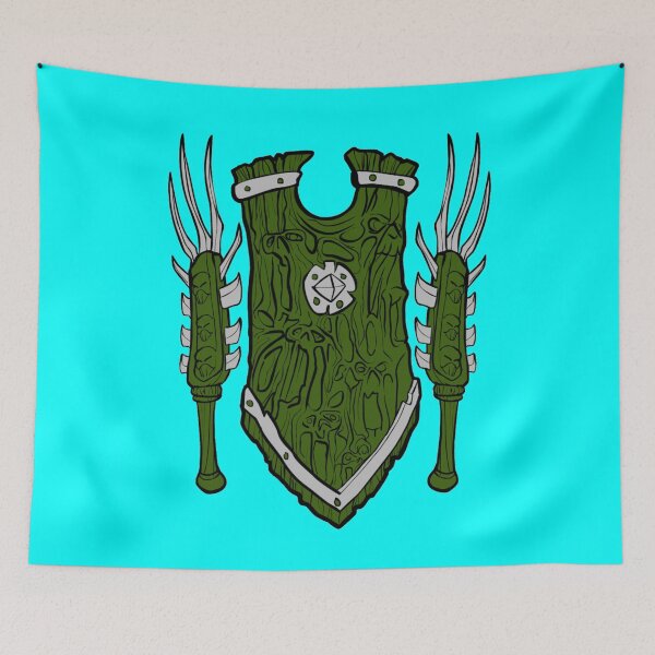 Item preview, Screaming Oak Shield (Armaments, Cyan) designed and sold by MurpheusTech.