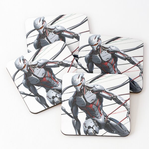 Item preview, Red and Grey Humanoid Robot designed and sold by GrizzlyCollective.