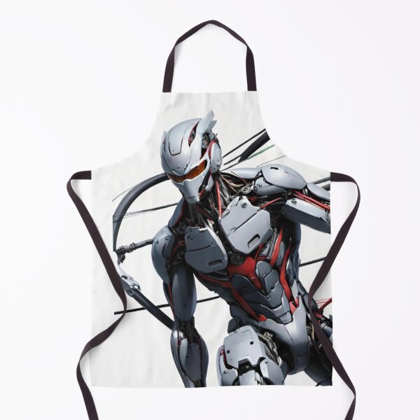 Item preview, Red and Grey Humanoid Robot designed and sold by GrizzlyCollective.