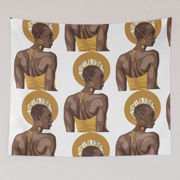 Item preview, African American Mask Representing a Black Woman designed and sold by citmgpod.