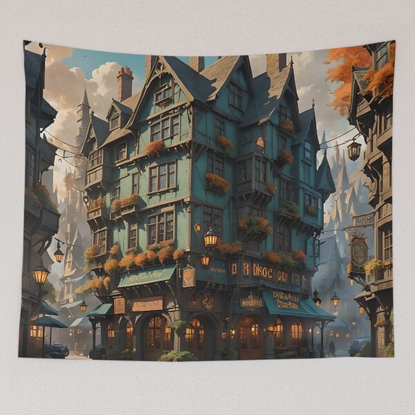 Item preview, Tavern in a magical town designed and sold by worldimagine91.