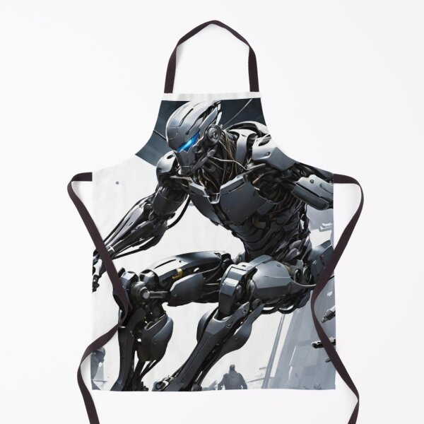Item preview, Futuristic Robot in Warehouse Testing designed and sold by GrizzlyCollective.