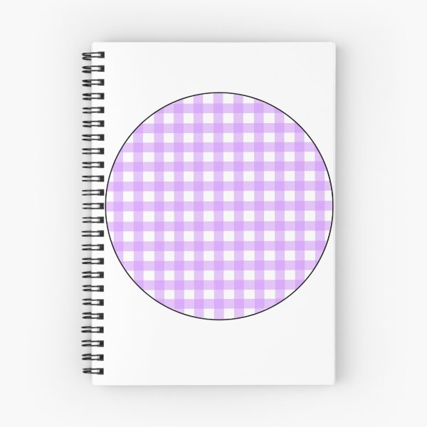 Item preview, Purple circle gingham pattern designed and sold by Articbee.