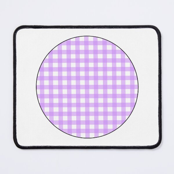 Item preview, Purple circle gingham pattern designed and sold by Articbee.