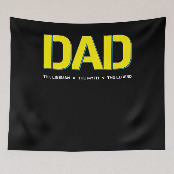 Item preview, Dad The Lineman Myth Legend designed and sold by Kieran Abbott.