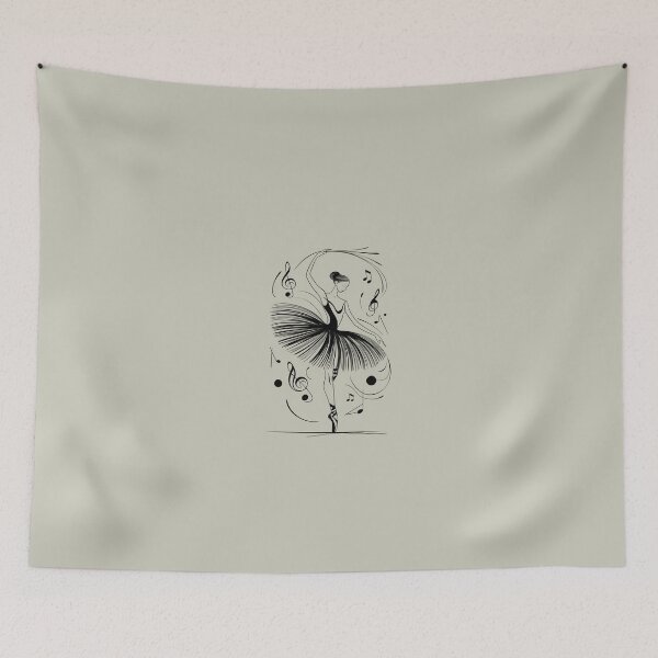 Item preview, Elegant ballerina designed and sold by AldeaPod.