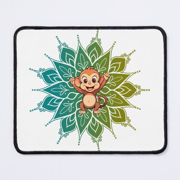 Item preview, Playful Baby Monkey designed and sold by Huluhub.