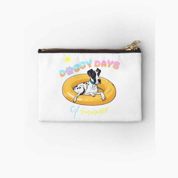 Item preview, Doggy Days of summer aesthetic summer vacation great dane dog in a swimming ring  designed and sold by GoodyPaws.