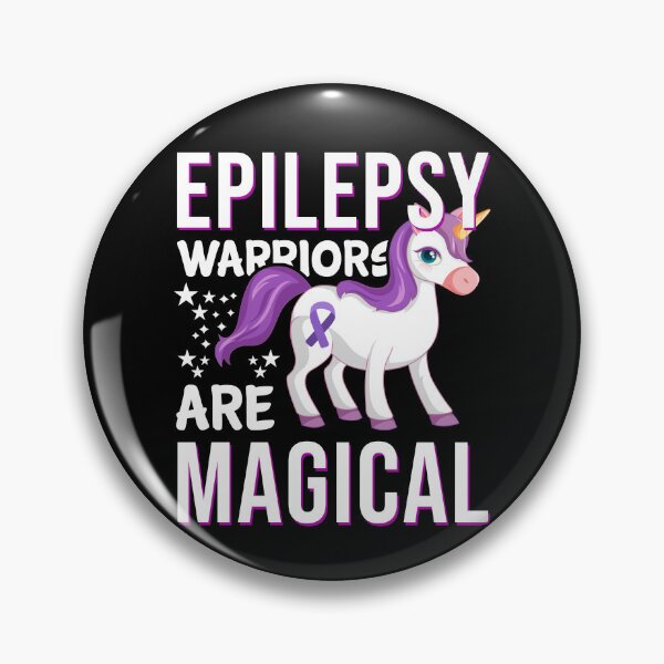 Item preview,  Epilepsy Warriors are Magical - Awareness Gift For Epilepsy Survivor designed and sold by CORJIDOG-ART.