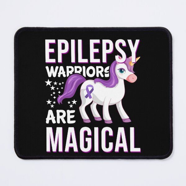 Item preview, Epilepsy Warriors are Magical - Awareness Gift For Epilepsy Survivor designed and sold by CORJIDOG-ART.