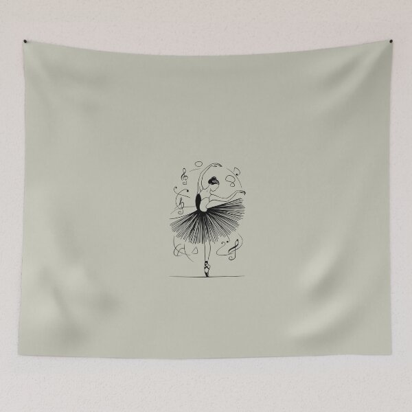 Item preview, Elegant ballerina designed and sold by AldeaPod.