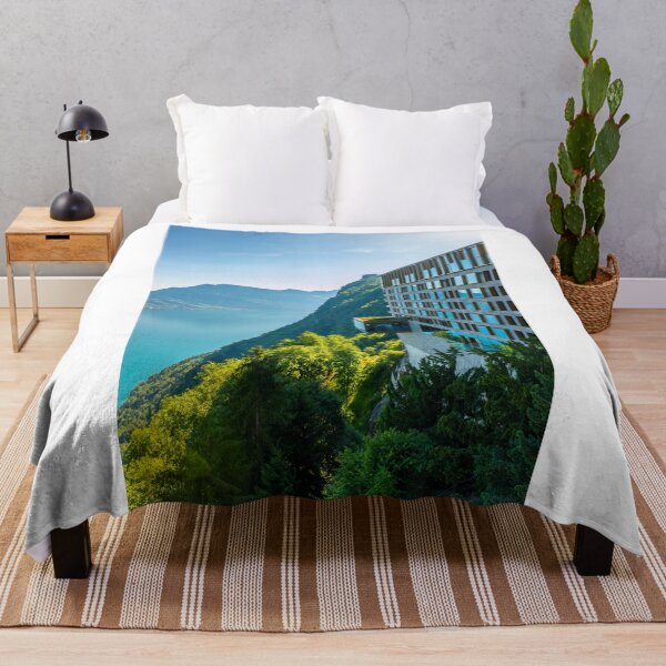 Item preview, Hotel Five Stars Bürgenstock over Lake Lucerne and Mountain designed and sold by Mats Silvan.