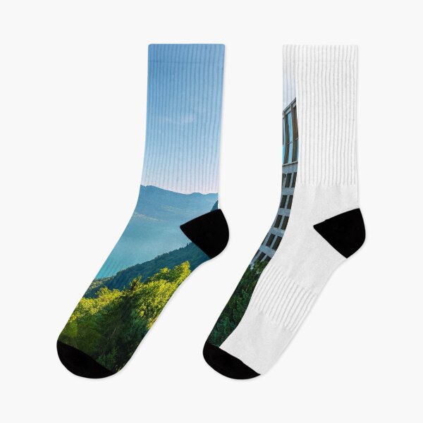 Item preview, Hotel Five Stars Bürgenstock over Lake Lucerne and Mountain designed and sold by Mats Silvan.