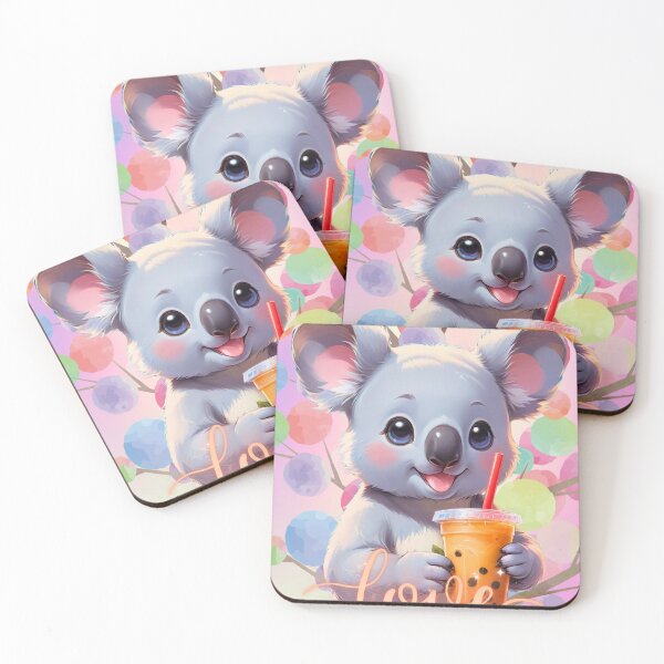 Item preview, Koala's Sweet Love for Bubble Tea designed and sold by Koalangel.