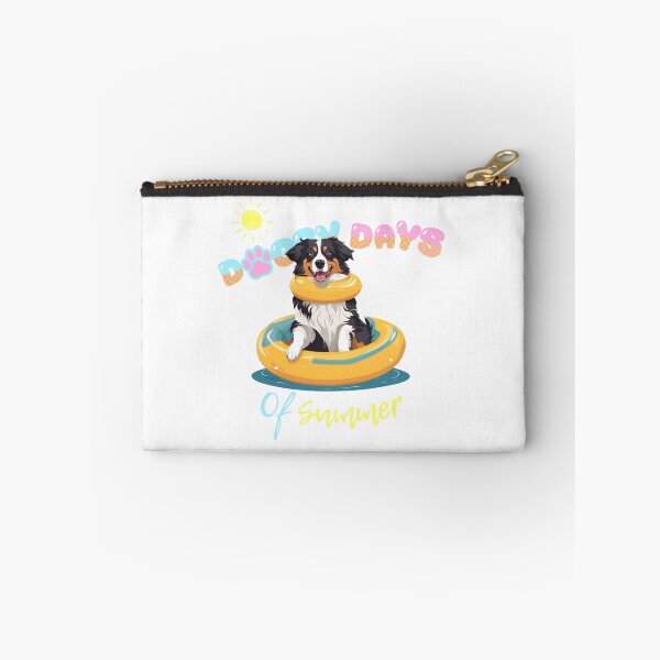 Item preview, Doggy Days of summer aesthetic summer vacation australian shepherd dog in a swimming ring  designed and sold by GoodyPaws.
