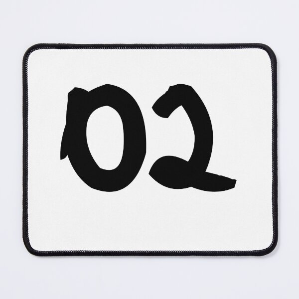 Item preview, 02, two, black, ninja  designed and sold by Numbers-Art.
