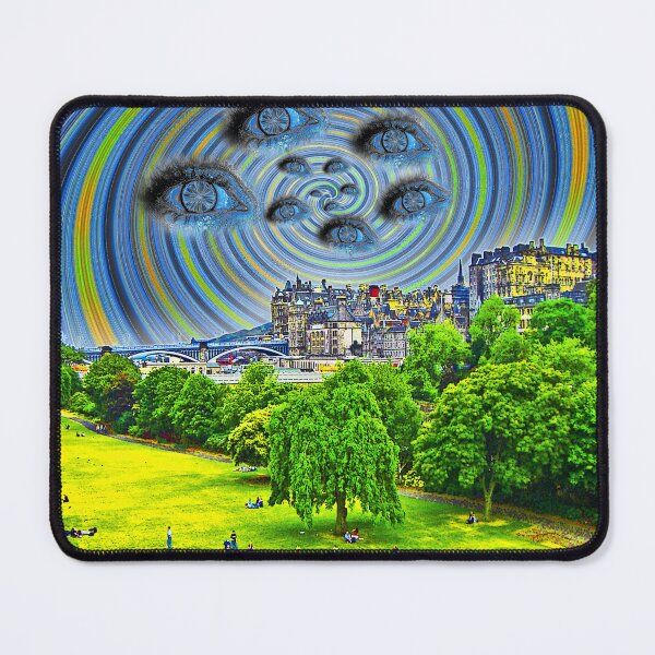 Item preview, EdinburghParkSkEyeVortex-Alt designed and sold by Klaus Bremner (Autotelic Art).