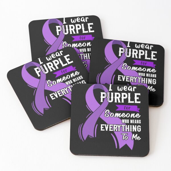 Item preview, I Wear Purple For Somone Who Mean Everything To Me - Awareness Gift For Epilepsy Survivor designed and sold by CORJIDOG-ART.