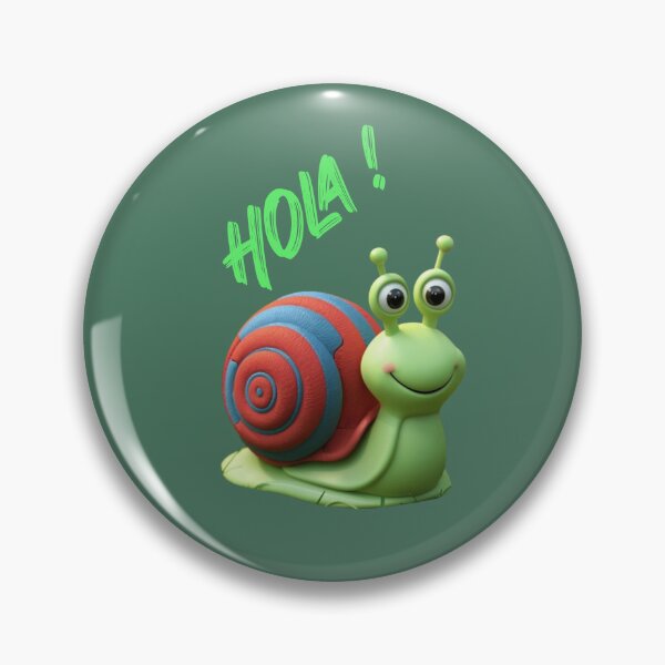 Item preview, Snails says "Hola!" designed and sold by AldeaPod.
