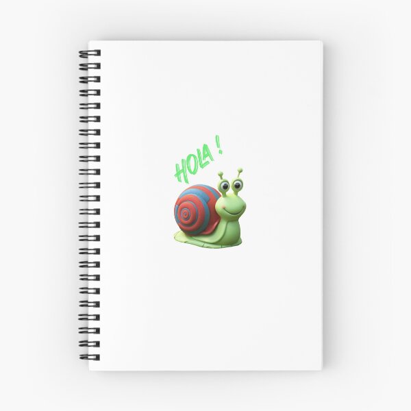 Item preview, Snails says "Hola!" designed and sold by AldeaPod.