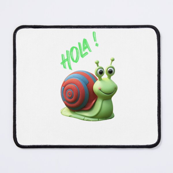 Item preview, Snails says "Hola!" designed and sold by AldeaPod.