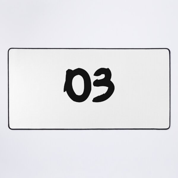 Item preview, 03, three, black, ninja  designed and sold by Numbers-Art.