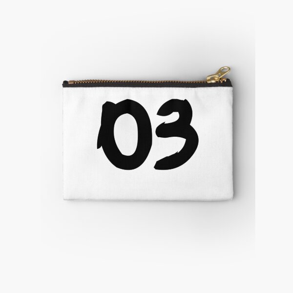 Item preview, 03, three, black, ninja  designed and sold by Numbers-Art.