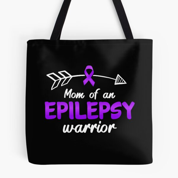 Item preview, Mom Of An Epilepsy Warrior - Awareness Gift For Epilepsy Survivor designed and sold by CORJIDOG-ART.