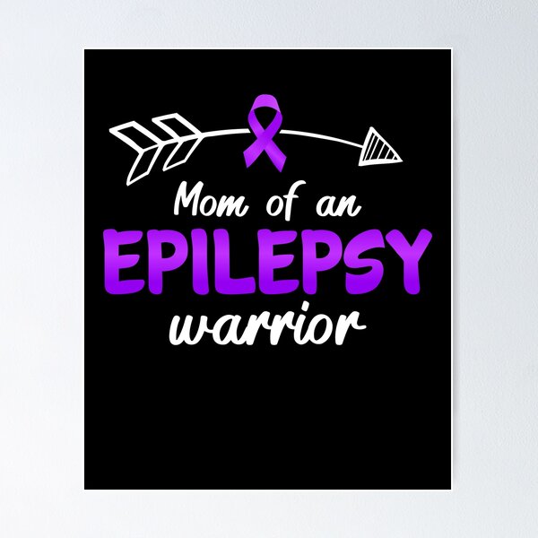 Item preview, Mom Of An Epilepsy Warrior - Awareness Gift For Epilepsy Survivor designed and sold by CORJIDOG-ART.