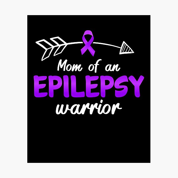 Item preview, Mom Of An Epilepsy Warrior - Awareness Gift For Epilepsy Survivor designed and sold by CORJIDOG-ART.