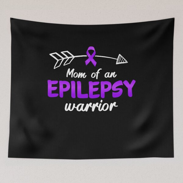 Item preview, Mom Of An Epilepsy Warrior - Awareness Gift For Epilepsy Survivor designed and sold by CORJIDOG-ART.