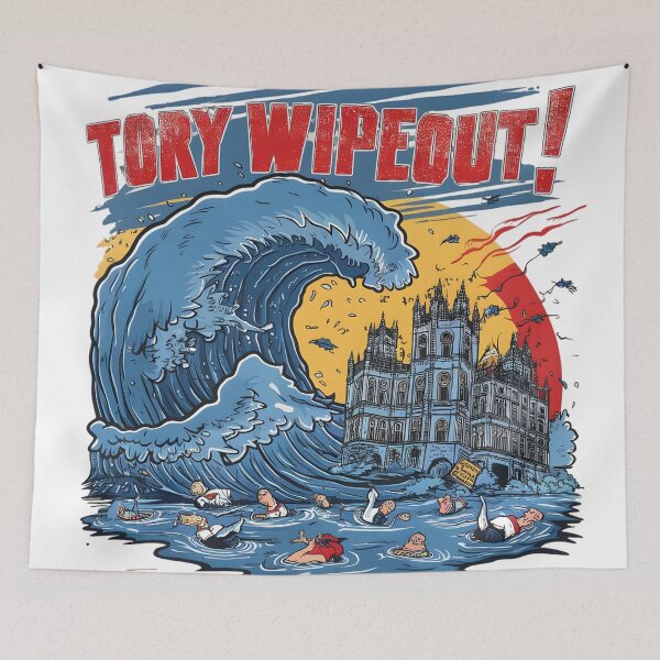 Item preview, Tory Wipeout Political Humor designed and sold by Lion G.