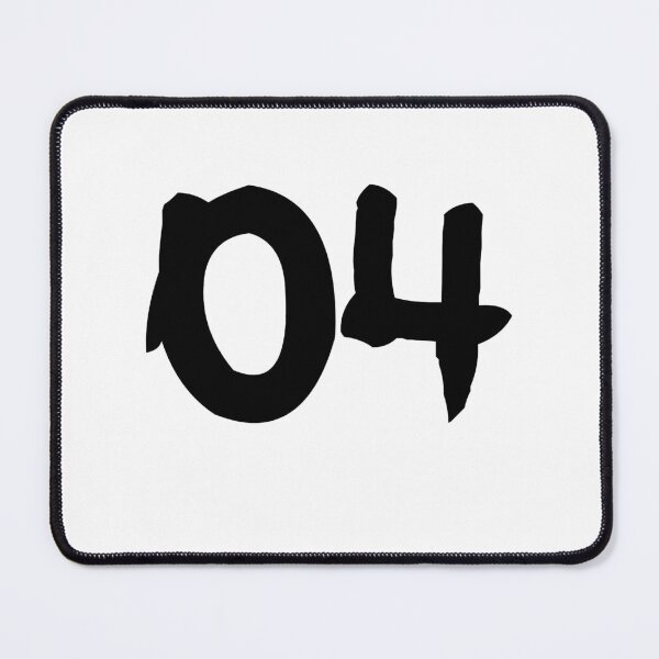Item preview, 04, four, black, ninja  designed and sold by Numbers-Art.