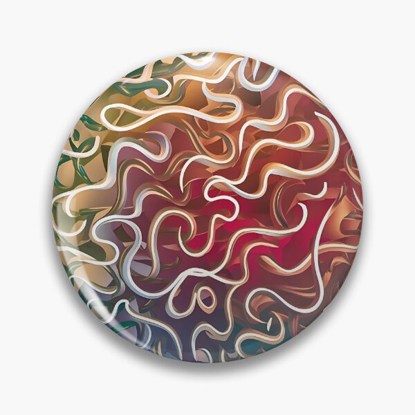 Item preview, Squiggle Lines Pattern designed and sold by Tamas Das.