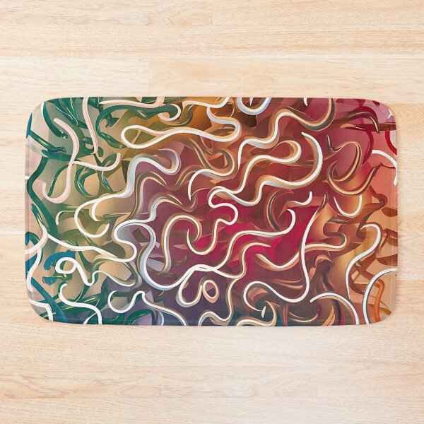 Item preview, Squiggle Lines Pattern designed and sold by Tamas Das.
