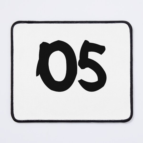 Item preview, 05, five, black, ninja designed and sold by Numbers-Art.