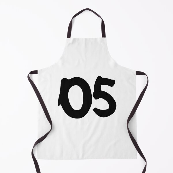Item preview, 05, five, black, ninja designed and sold by Numbers-Art.