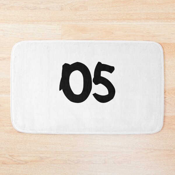 Item preview, 05, five, black, ninja  designed and sold by Numbers-Art.