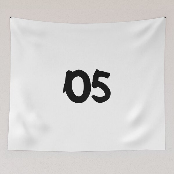 Item preview, 05, five, black, ninja  designed and sold by Numbers-Art.