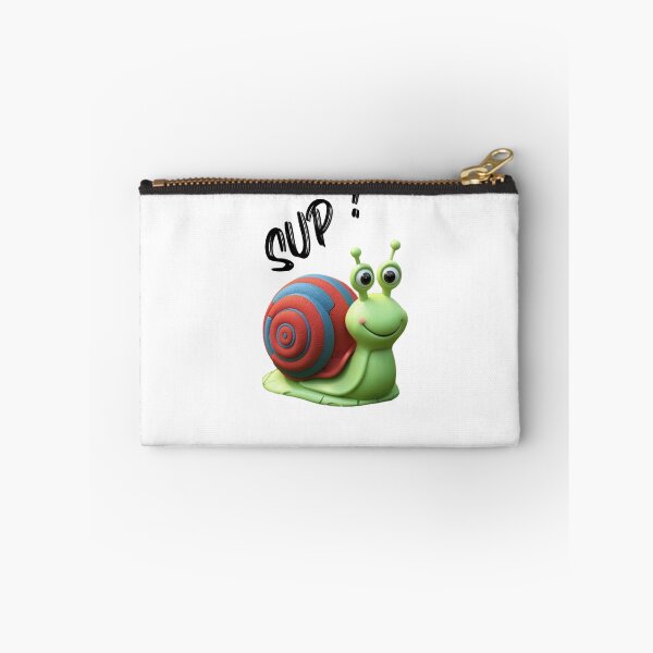 Item preview, Snail says "Sup?" designed and sold by AldeaPod.