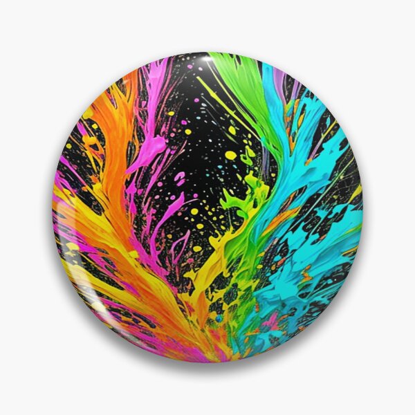 Item preview, Explosive Spectrum of Abstract Art. designed and sold by Alexzonartshop.