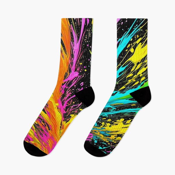 Item preview, Explosive Spectrum of Abstract Art. designed and sold by Alexzonartshop.