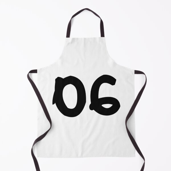 Item preview, 06, six, black, ninja designed and sold by Numbers-Art.