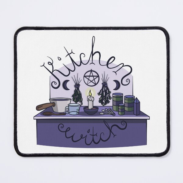 Item preview, kitchen witch countertop designed and sold by UnicornRobot.